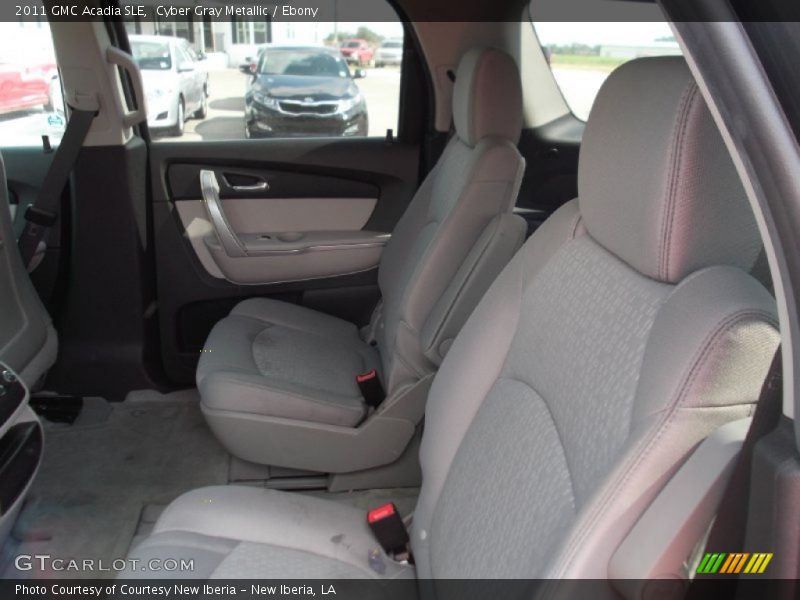 Cyber Gray Metallic / Ebony 2011 GMC Acadia SLE