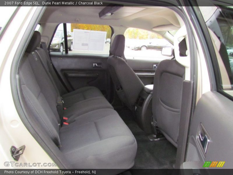 Dune Pearl Metallic / Charcoal Black 2007 Ford Edge SEL