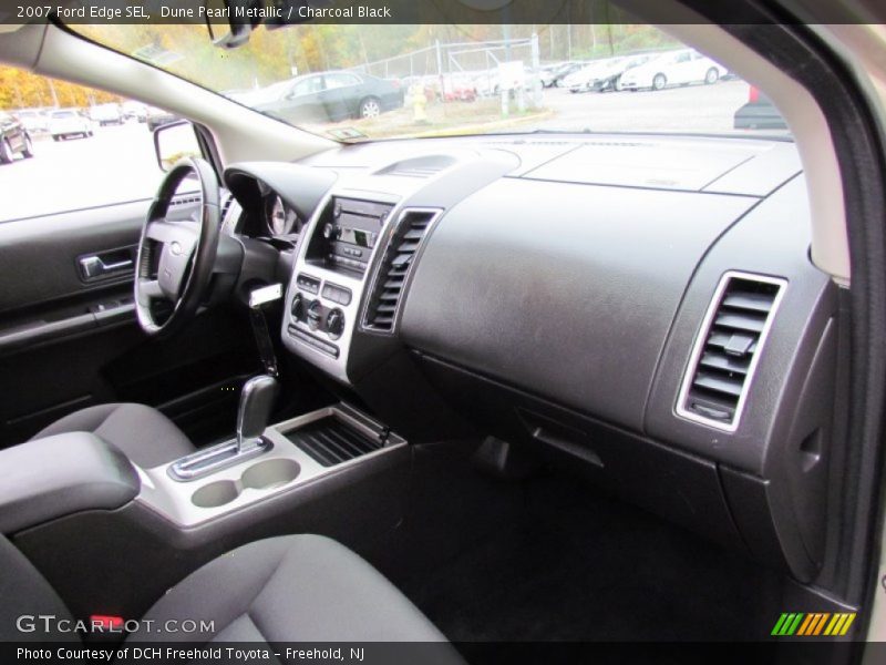 Dune Pearl Metallic / Charcoal Black 2007 Ford Edge SEL