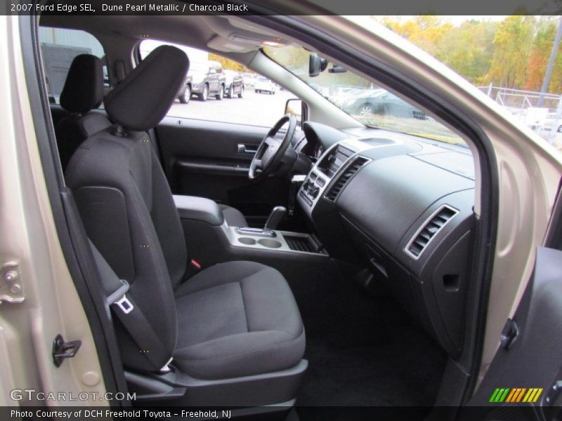 Dune Pearl Metallic / Charcoal Black 2007 Ford Edge SEL
