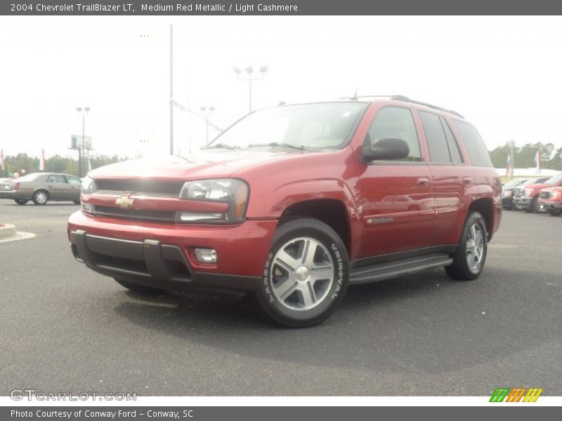 Medium Red Metallic / Light Cashmere 2004 Chevrolet TrailBlazer LT