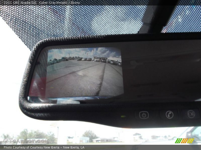 Cyber Gray Metallic / Ebony 2011 GMC Acadia SLE