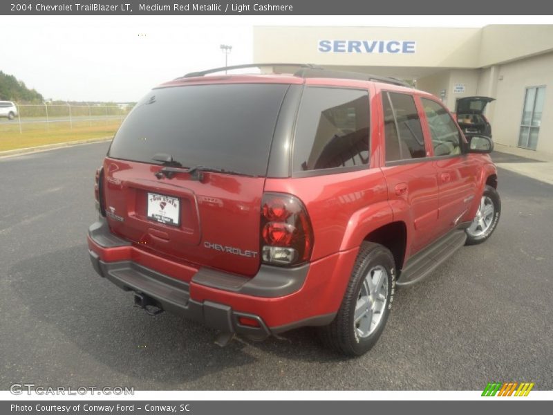 Medium Red Metallic / Light Cashmere 2004 Chevrolet TrailBlazer LT