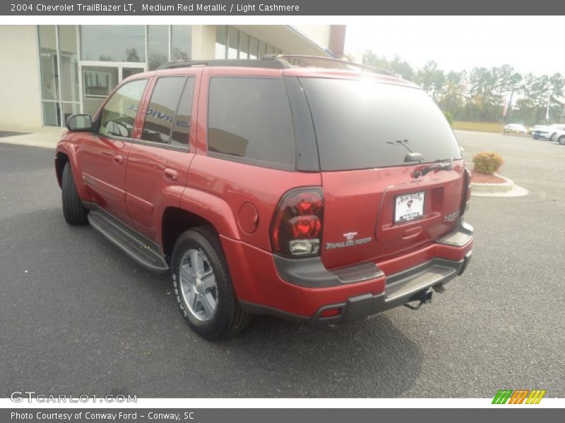Medium Red Metallic / Light Cashmere 2004 Chevrolet TrailBlazer LT