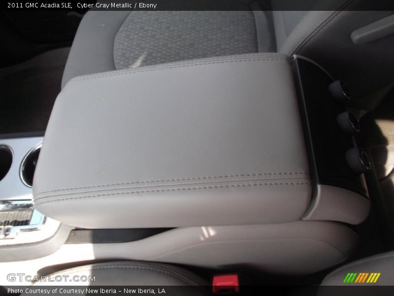 Cyber Gray Metallic / Ebony 2011 GMC Acadia SLE