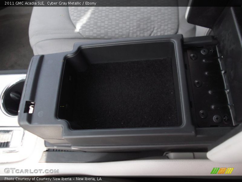 Cyber Gray Metallic / Ebony 2011 GMC Acadia SLE