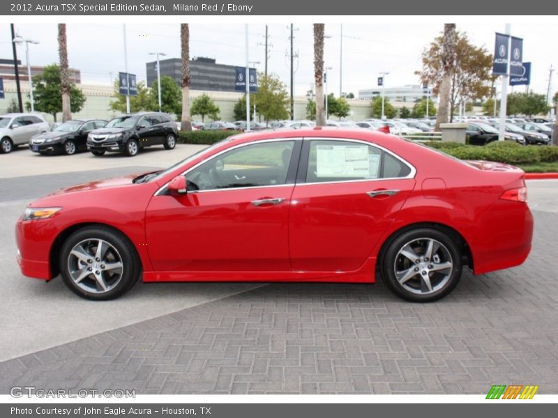  2012 TSX Special Edition Sedan Milano Red