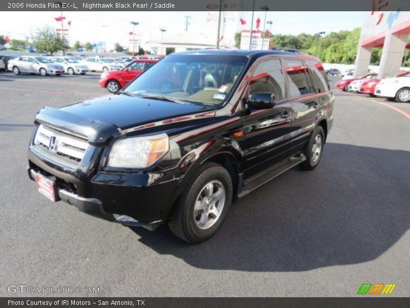 Nighthawk Black Pearl / Saddle 2006 Honda Pilot EX-L