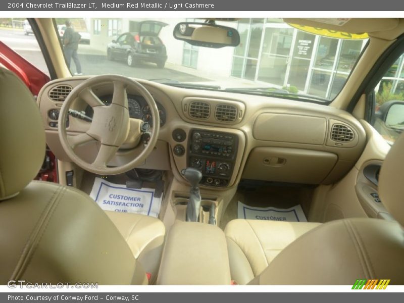 Medium Red Metallic / Light Cashmere 2004 Chevrolet TrailBlazer LT