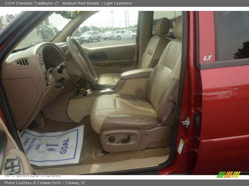 Medium Red Metallic / Light Cashmere 2004 Chevrolet TrailBlazer LT