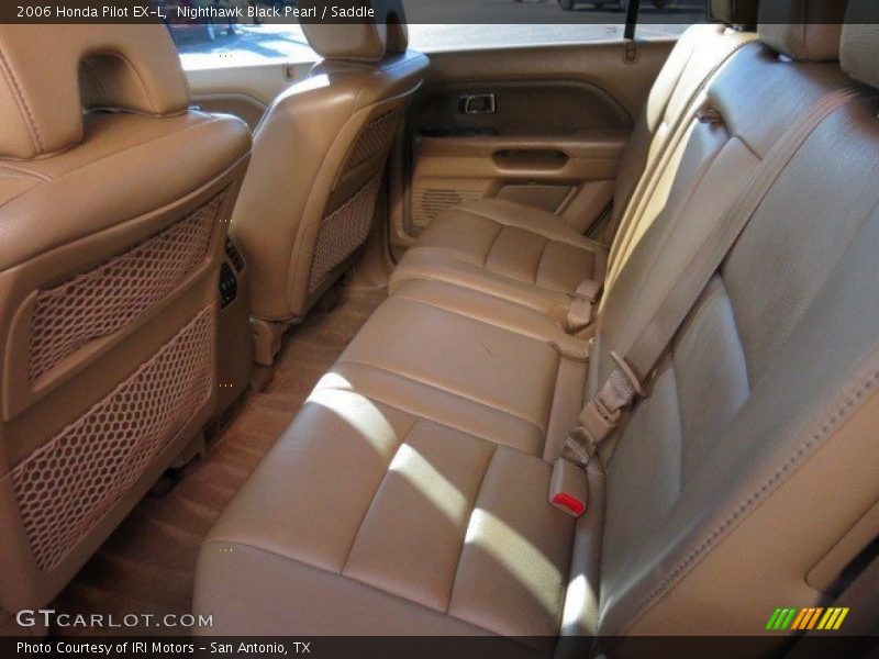 Rear Seat of 2006 Pilot EX-L