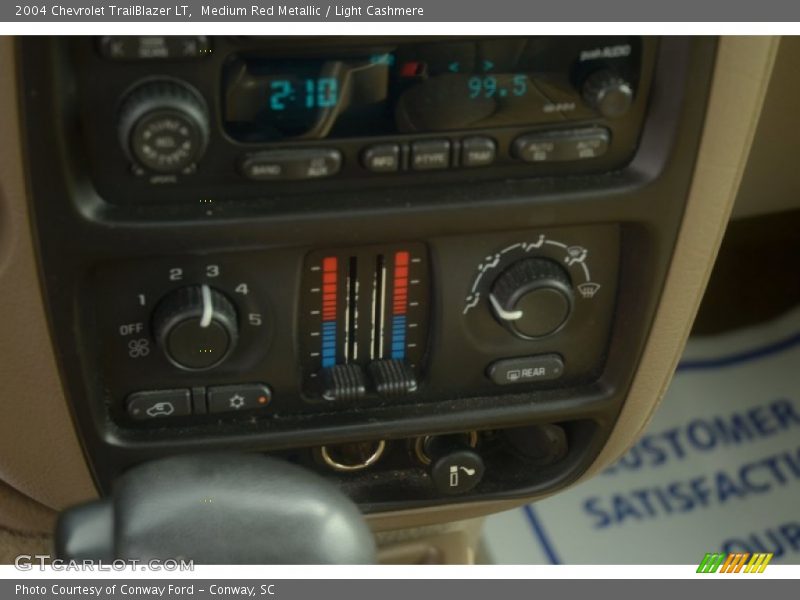 Medium Red Metallic / Light Cashmere 2004 Chevrolet TrailBlazer LT