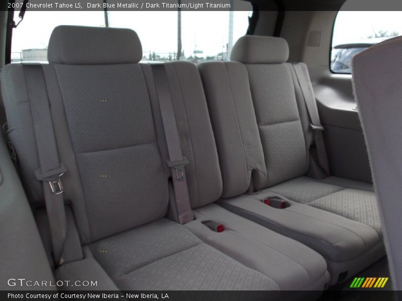 Dark Blue Metallic / Dark Titanium/Light Titanium 2007 Chevrolet Tahoe LS