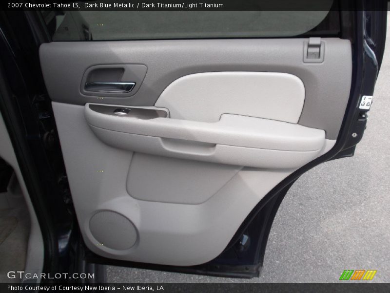 Dark Blue Metallic / Dark Titanium/Light Titanium 2007 Chevrolet Tahoe LS