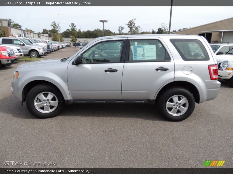 Ingot Silver Metallic / Stone 2012 Ford Escape XLS