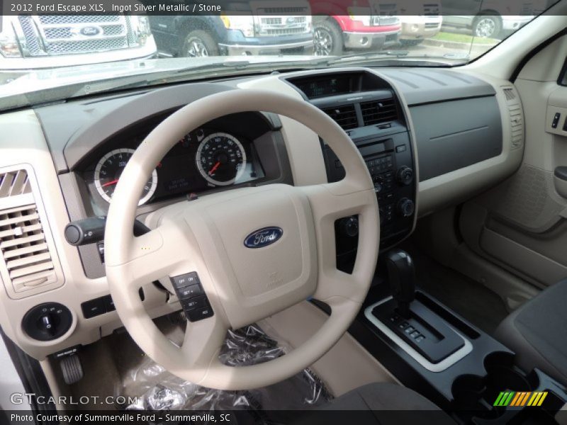 Ingot Silver Metallic / Stone 2012 Ford Escape XLS