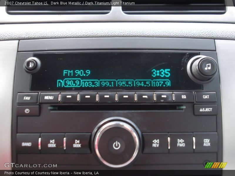 Dark Blue Metallic / Dark Titanium/Light Titanium 2007 Chevrolet Tahoe LS