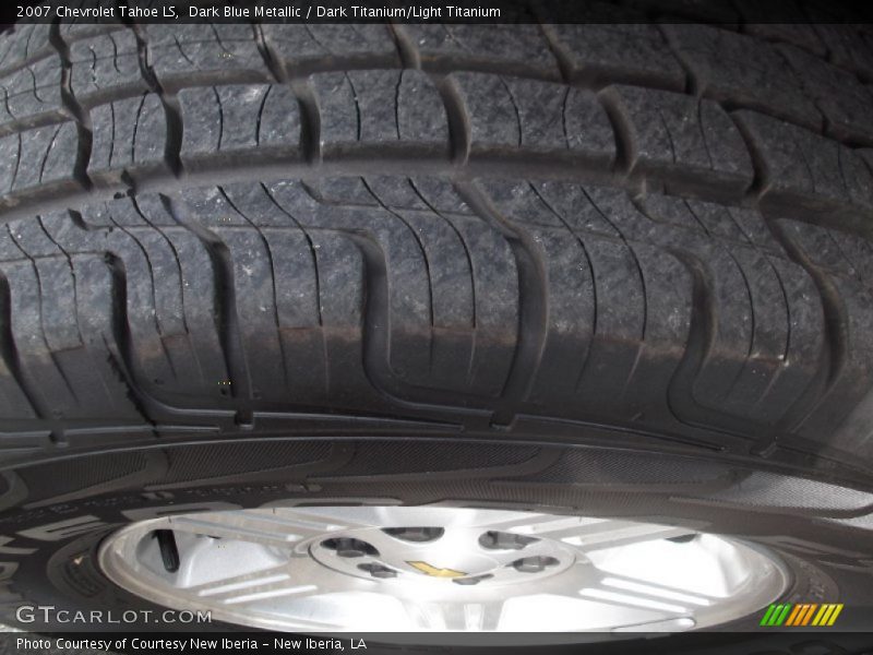 Dark Blue Metallic / Dark Titanium/Light Titanium 2007 Chevrolet Tahoe LS