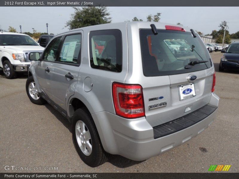 Ingot Silver Metallic / Stone 2012 Ford Escape XLS