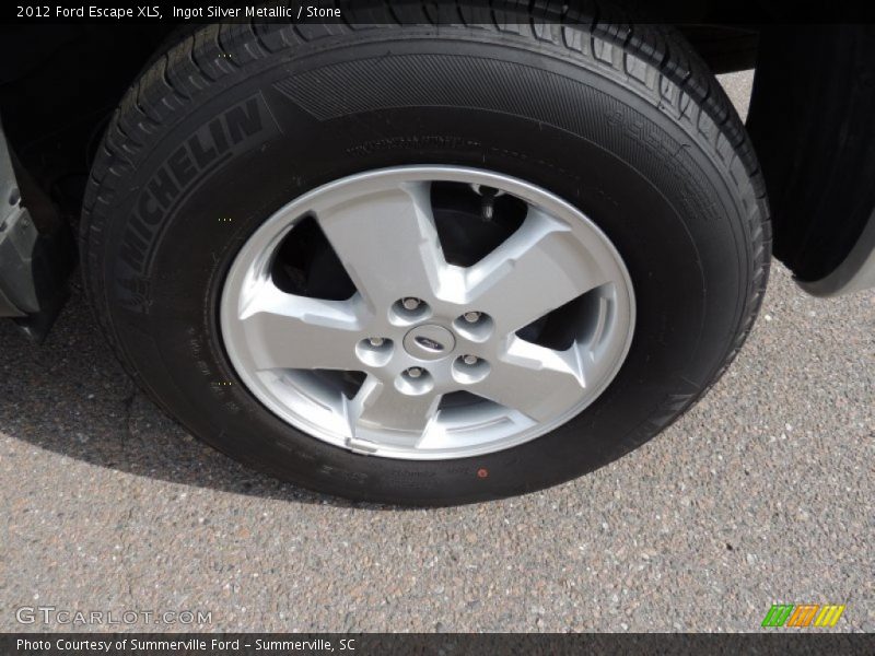 Ingot Silver Metallic / Stone 2012 Ford Escape XLS