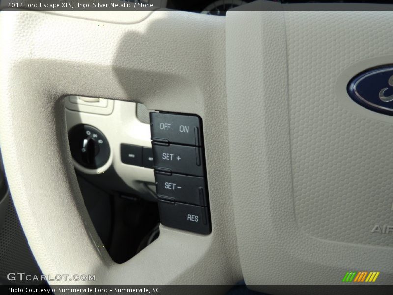 Ingot Silver Metallic / Stone 2012 Ford Escape XLS