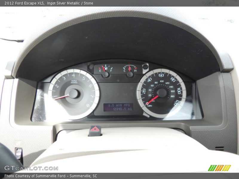 Ingot Silver Metallic / Stone 2012 Ford Escape XLS