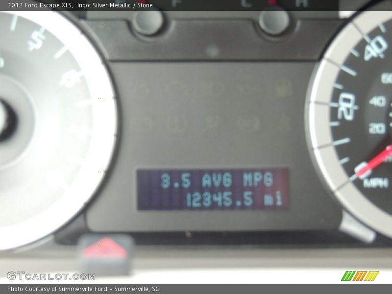 Ingot Silver Metallic / Stone 2012 Ford Escape XLS