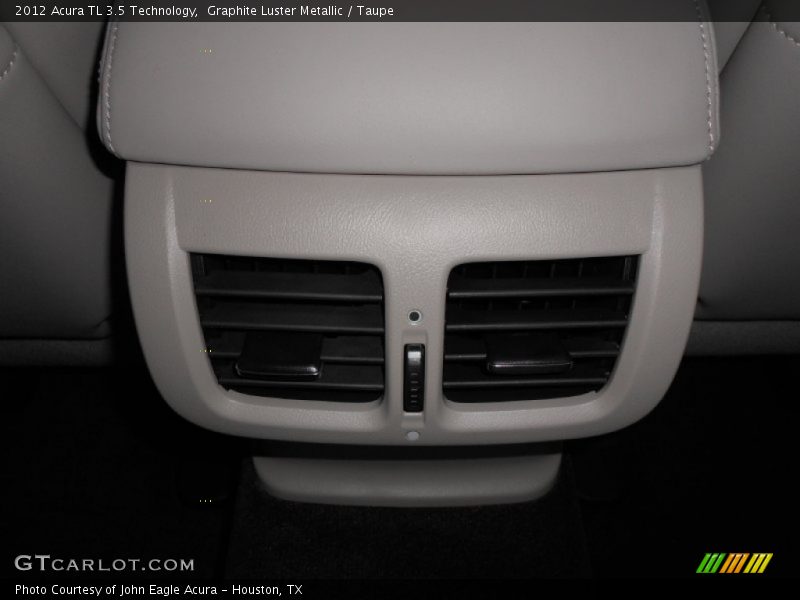 Graphite Luster Metallic / Taupe 2012 Acura TL 3.5 Technology