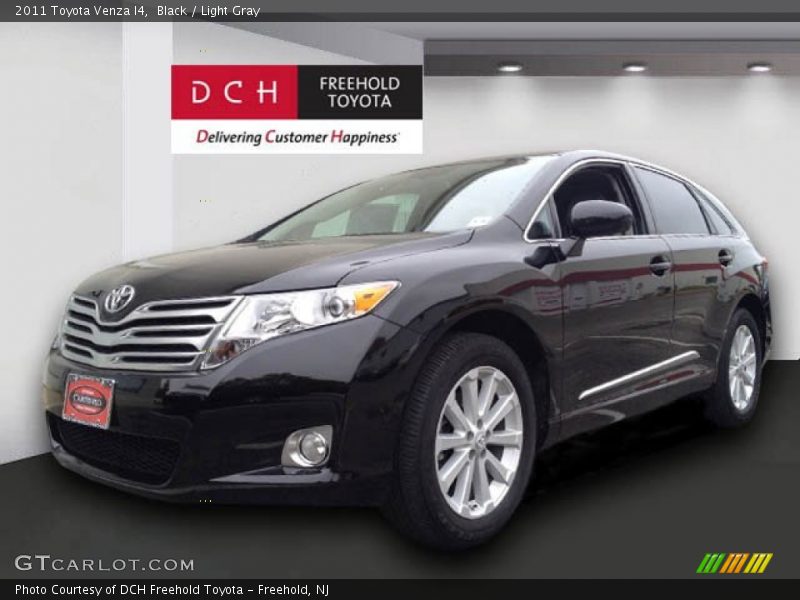 Black / Light Gray 2011 Toyota Venza I4