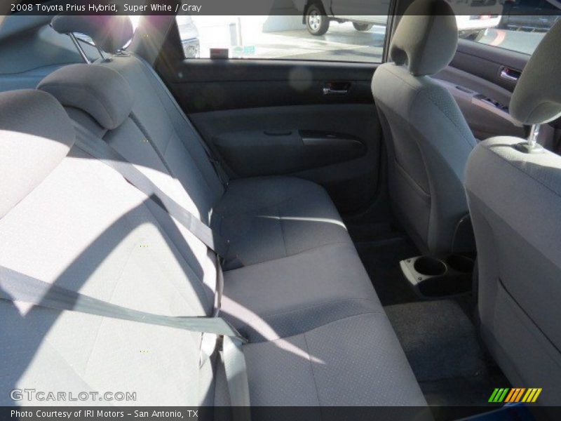 Super White / Gray 2008 Toyota Prius Hybrid