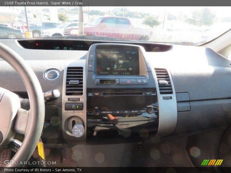 Super White / Gray 2008 Toyota Prius Hybrid