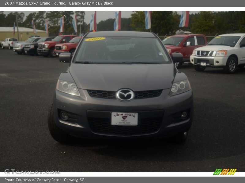 Galaxy Gray Mica / Black 2007 Mazda CX-7 Grand Touring