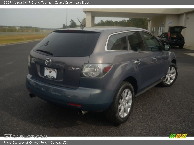 Galaxy Gray Mica / Black 2007 Mazda CX-7 Grand Touring