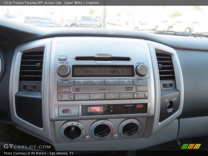 Super White / Graphite 2010 Toyota Tacoma SR5 Access Cab