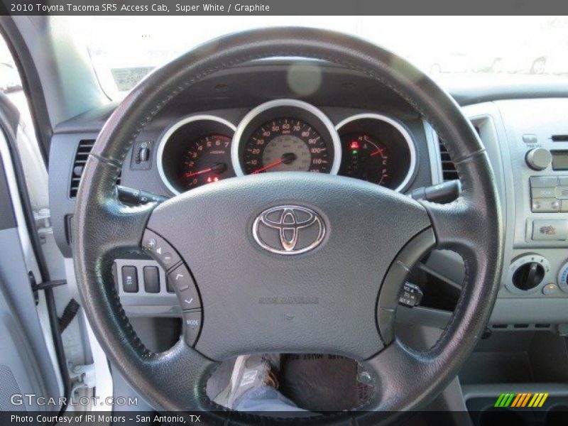 Super White / Graphite 2010 Toyota Tacoma SR5 Access Cab