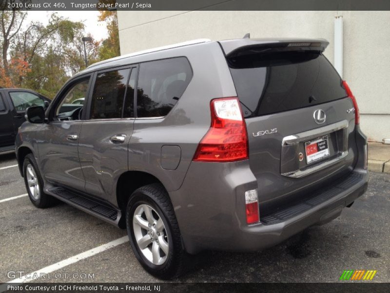 Tungsten Silver Pearl / Sepia 2010 Lexus GX 460