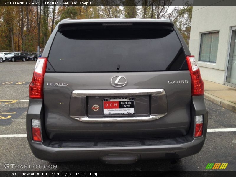 Tungsten Silver Pearl / Sepia 2010 Lexus GX 460