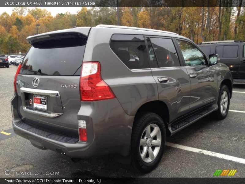 Tungsten Silver Pearl / Sepia 2010 Lexus GX 460