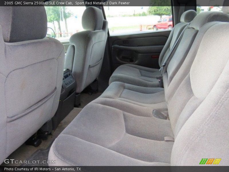 Sport Red Metallic / Dark Pewter 2005 GMC Sierra 2500HD SLE Crew Cab