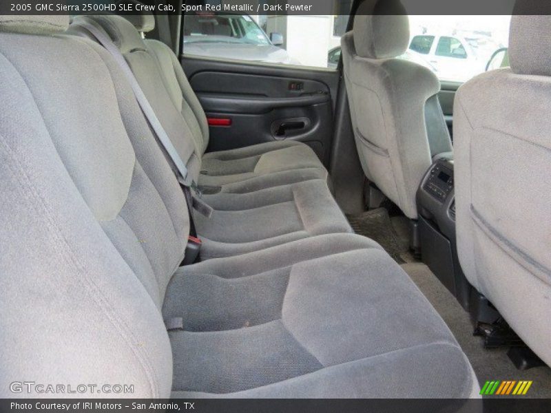 Sport Red Metallic / Dark Pewter 2005 GMC Sierra 2500HD SLE Crew Cab