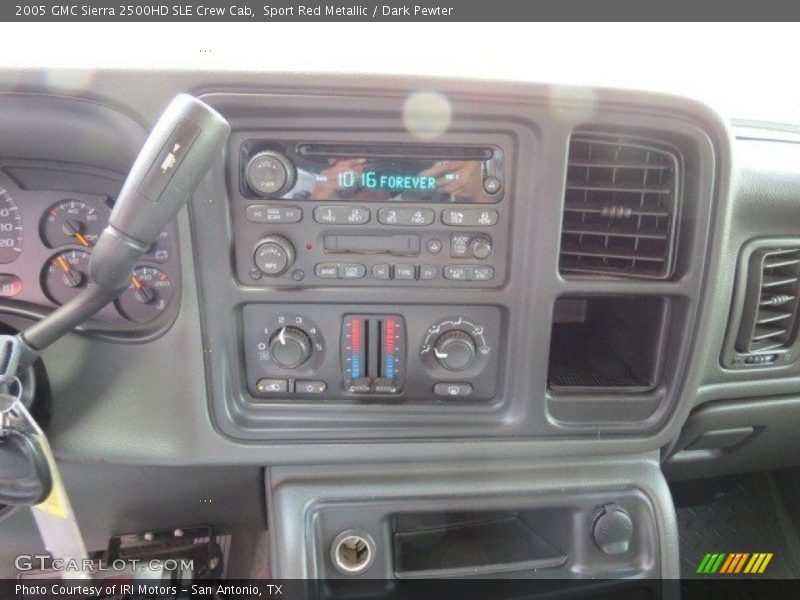 Sport Red Metallic / Dark Pewter 2005 GMC Sierra 2500HD SLE Crew Cab