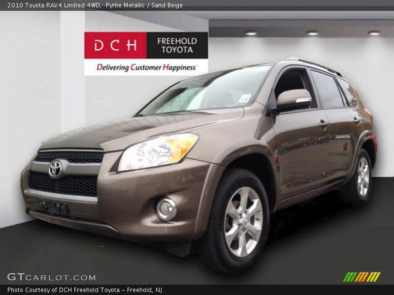 Pyrite Metallic / Sand Beige 2010 Toyota RAV4 Limited 4WD