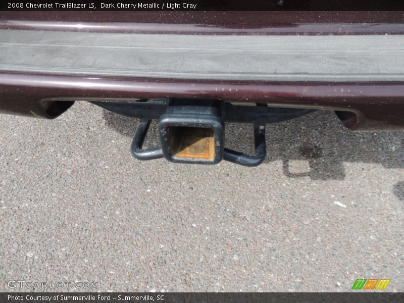 Dark Cherry Metallic / Light Gray 2008 Chevrolet TrailBlazer LS