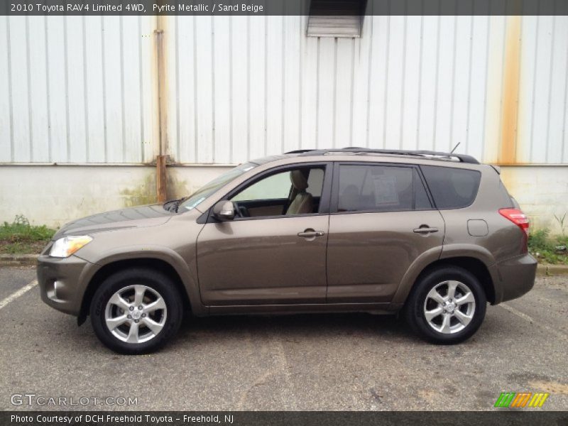 Pyrite Metallic / Sand Beige 2010 Toyota RAV4 Limited 4WD