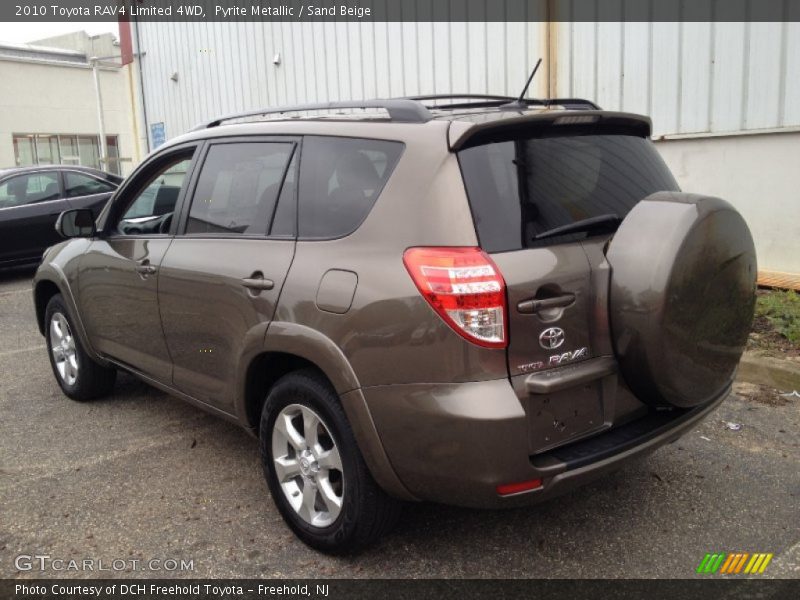 Pyrite Metallic / Sand Beige 2010 Toyota RAV4 Limited 4WD