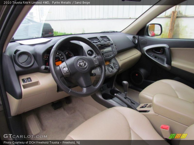 Pyrite Metallic / Sand Beige 2010 Toyota RAV4 Limited 4WD