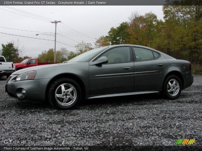 Greystone Metallic / Dark Pewter 2004 Pontiac Grand Prix GT Sedan