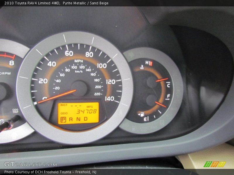 Pyrite Metallic / Sand Beige 2010 Toyota RAV4 Limited 4WD