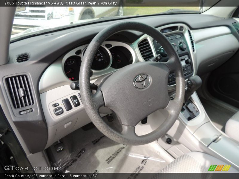 Oasis Green Pearl / Ash Gray 2006 Toyota Highlander V6 4WD