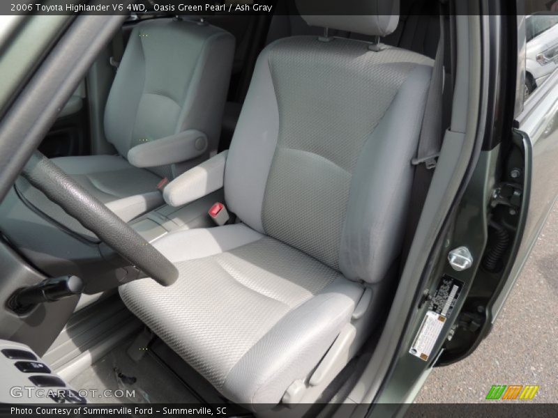 Oasis Green Pearl / Ash Gray 2006 Toyota Highlander V6 4WD